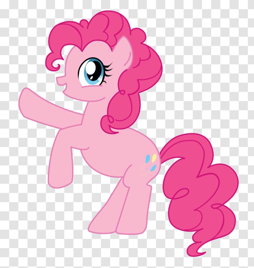 Pinkie Pie Applejack Rainbow Dash Fluttershy Pony - Little Background Transparent PNG