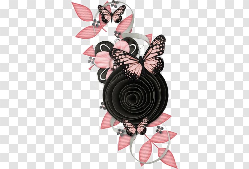 Picture Frame Embellishment Clip Art - Flower - Butterfly Transparent PNG