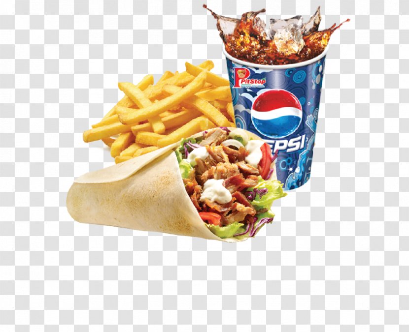 French Fries Shawarma Fast Food Vegetarian Cuisine Junk - Kebab Transparent PNG