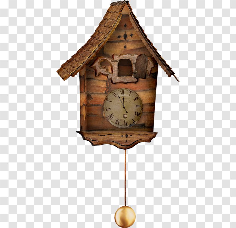 Cuckoo Clock New Year Midnight - Red Brick Bell Tower Transparent PNG