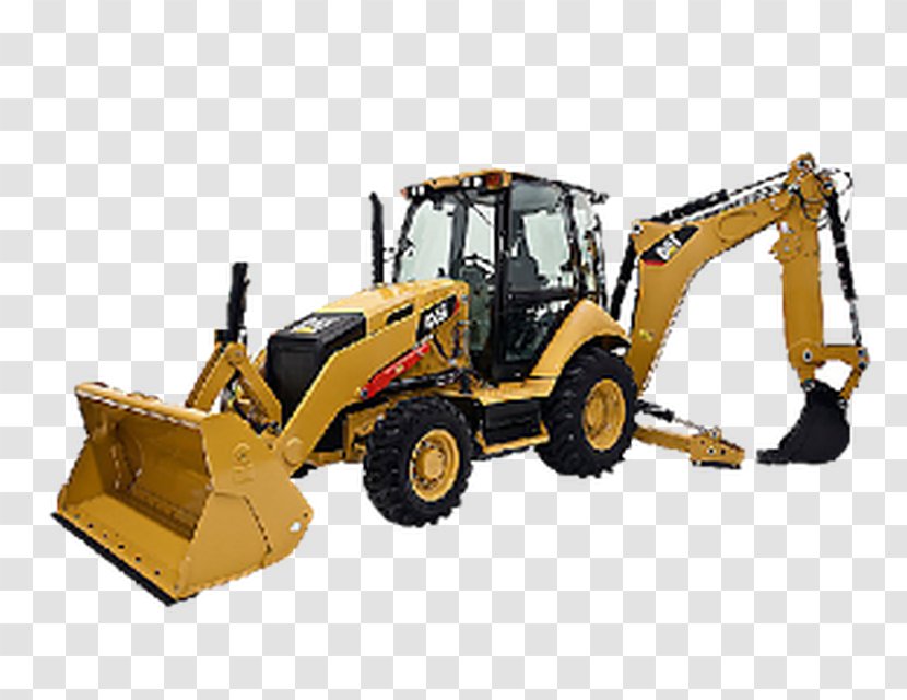 Caterpillar Inc. Backhoe Loader John Deere - Tractor Transparent PNG