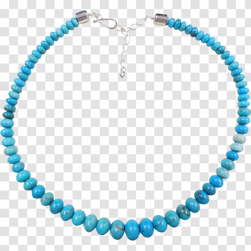 Turquoise Necklace Royalty-free - Blue Transparent PNG