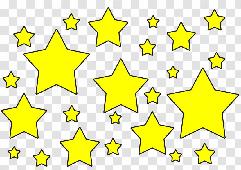 Star Ausmalbild Clip Art - Area Transparent PNG