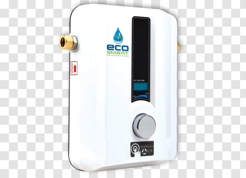 Tankless Water Heating EcoSmart ECO 11 Eco 27 Natural Gas Transparent PNG