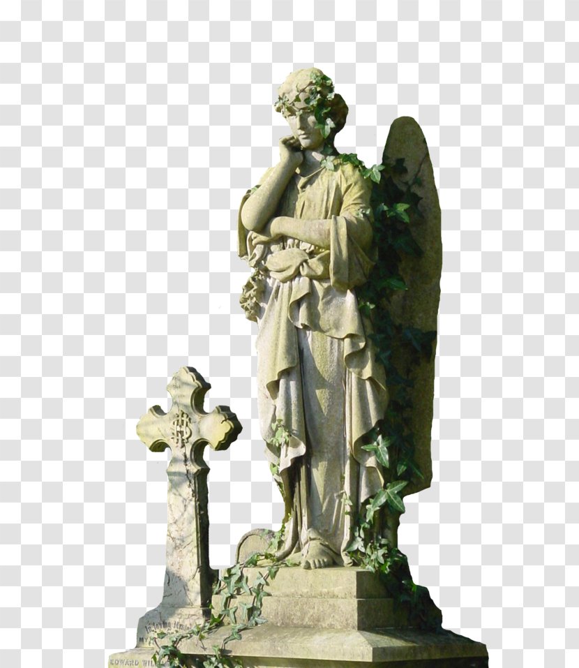 Statue Classical Sculpture Figurine Bronze - Angel Transparent PNG