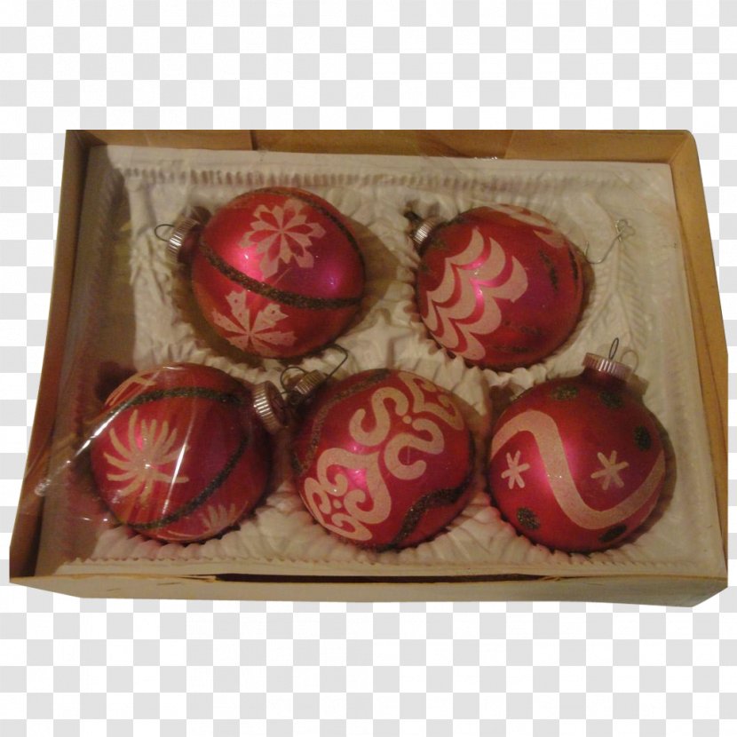 Praline Cricket Balls Christmas Ornament Transparent PNG