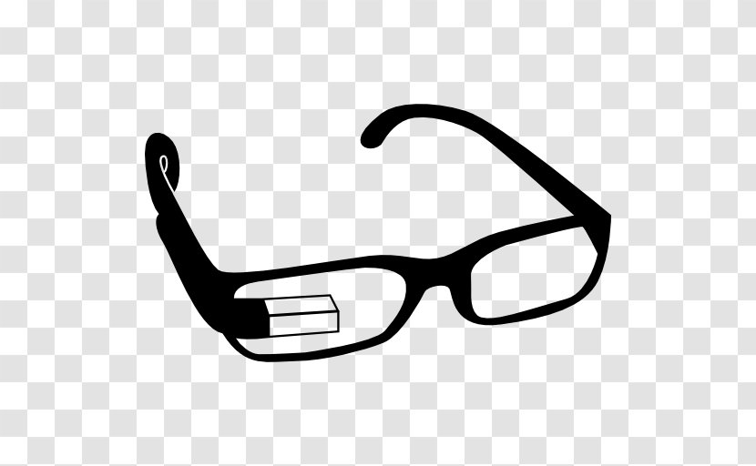 Google Glass Goggles Glasses - Rectangle Transparent PNG