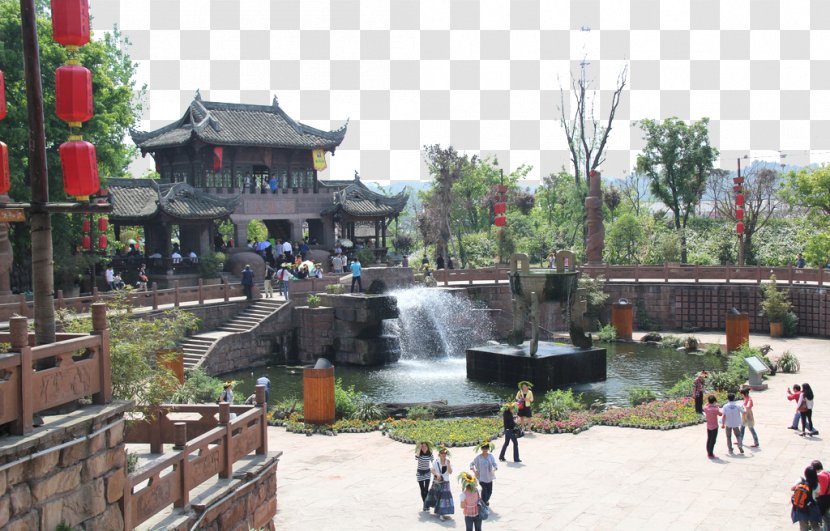 Mount Qingcheng Emei Sanqing Tai Houshan - Chengdu - Mountain Town Photography Transparent PNG