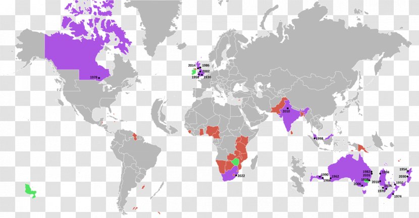 World Map Globe Projection Transparent PNG