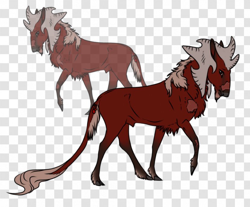 Mustang Legendary Creature Donkey Pack Animal Unicorn - Mythical Transparent PNG