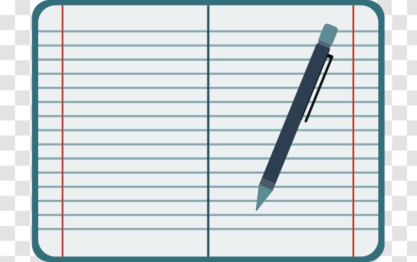 Paper Line Angle Point Area - Notebook Transparent PNG