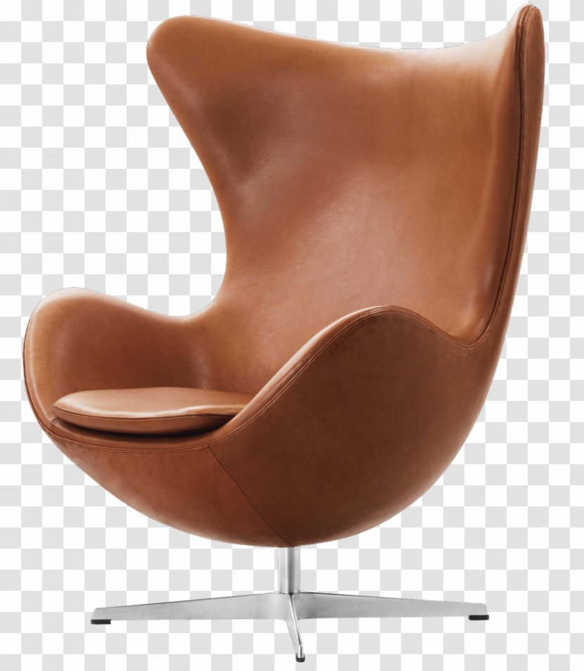 Egg Eames Lounge Chair Model 3107 Fauteuil - Caramel Color Transparent PNG