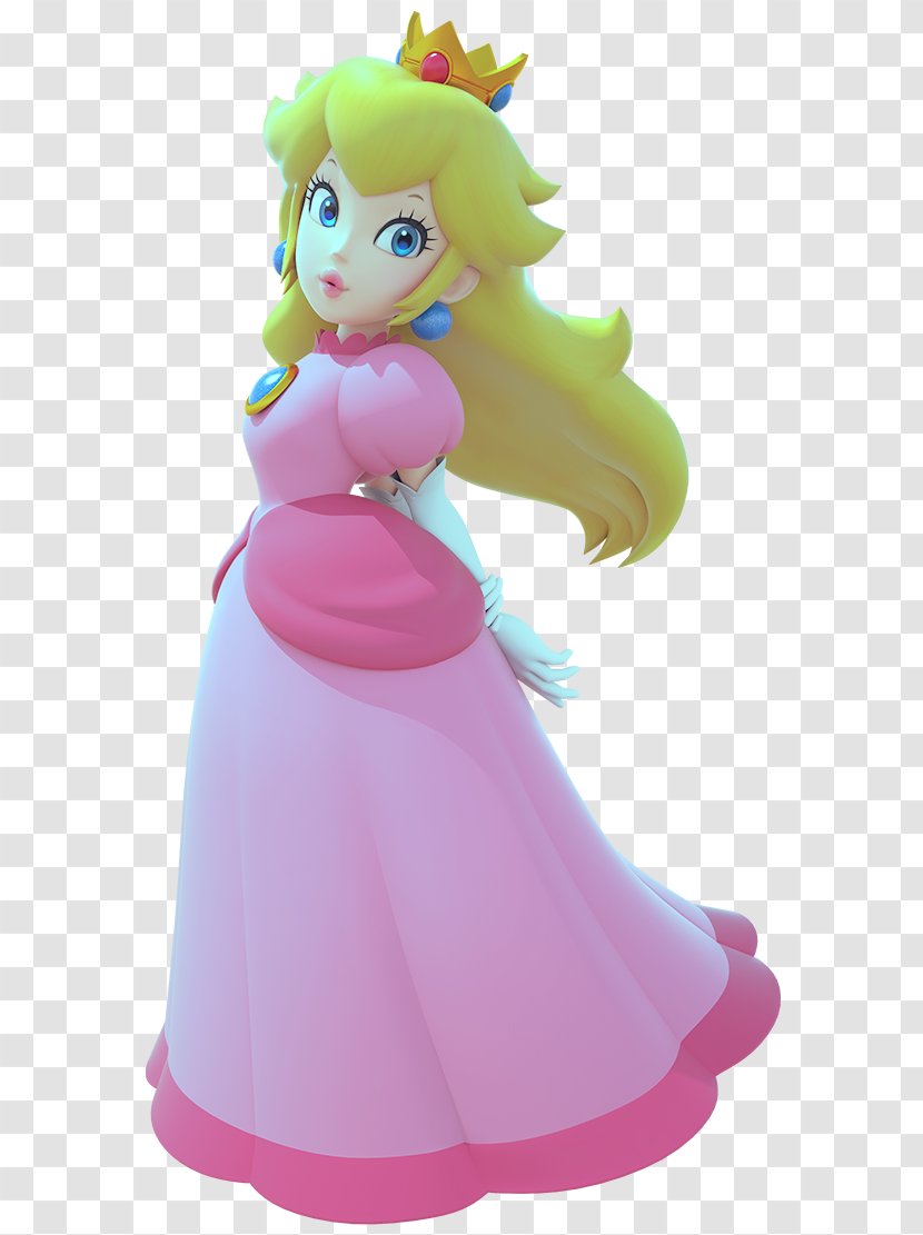 Super Princess Peach Mario Bros. Toad Transparent PNG