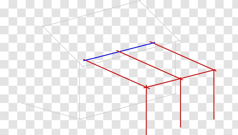 Line Point Angle - Triangle - Canopy Roof Transparent PNG