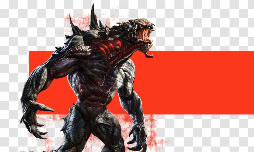 Evolve Video Game Evolution Male - Kraken - Fictional Character Transparent PNG