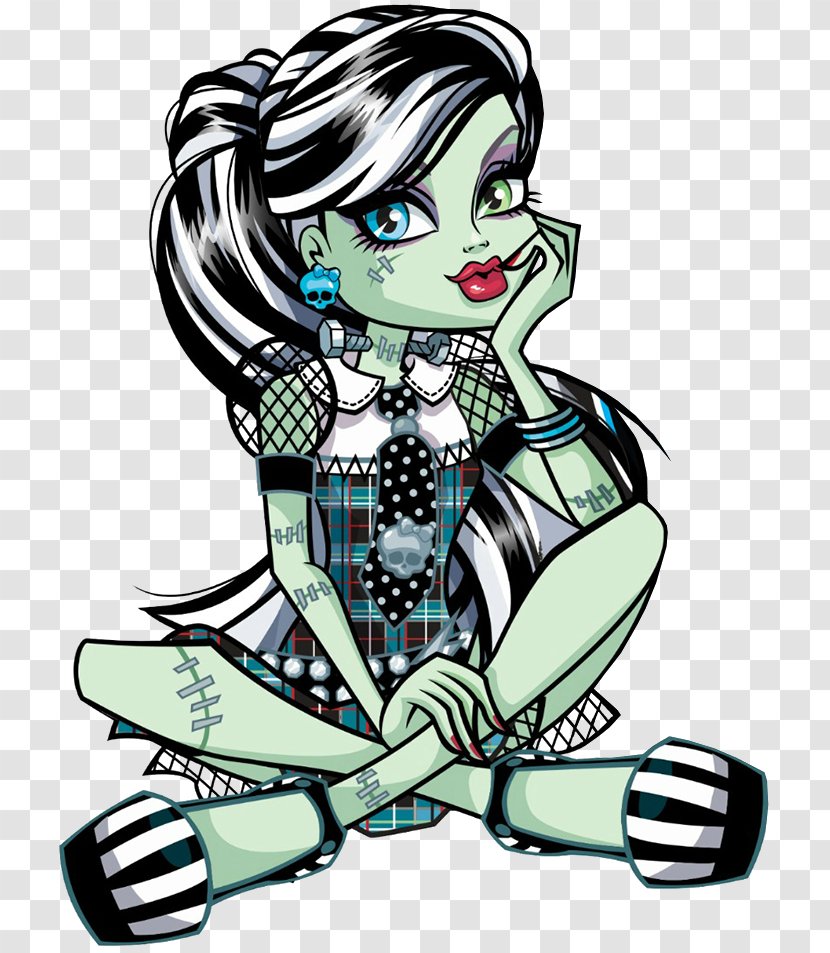 Frankie Stein Monster High Basic Doll - Freak Du Chic Transparent PNG