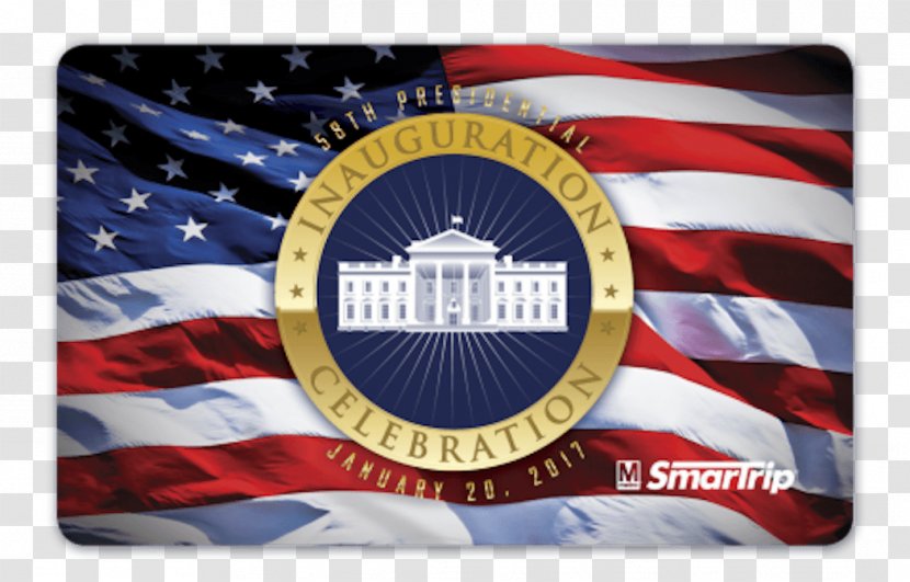 Donald Trump 2017 Presidential Inauguration SmarTrip Washington Metropolitan Area Transit Authority Metrobus - Emblem - Label Transparent PNG