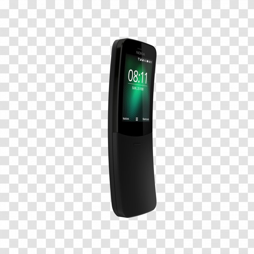 Nokia 8110 4G Mobile Phones - Polycarbonate - Folk Transparent PNG