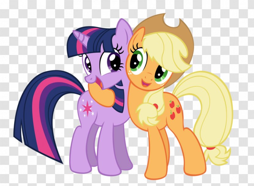 Twilight Sparkle Applejack Rainbow Dash Pinkie Pie Pony - Silhouette - Unicorn Dab Transparent PNG