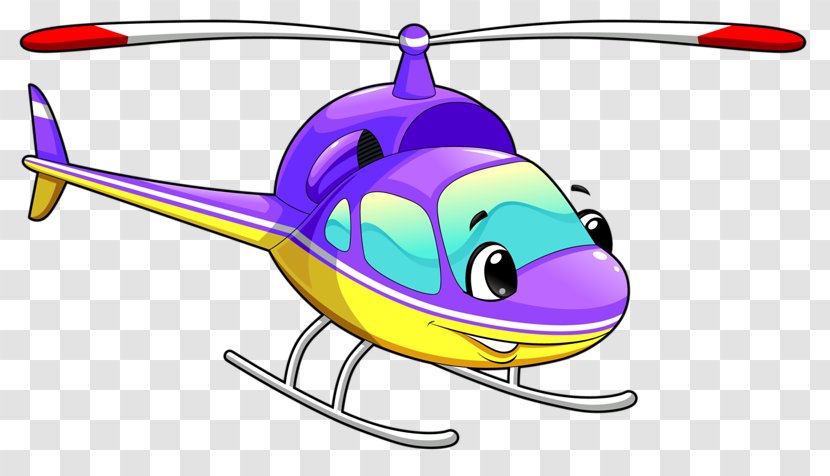 Helicopter Airplane Flight Clip Art - Drawing - Hand-painted Transparent PNG