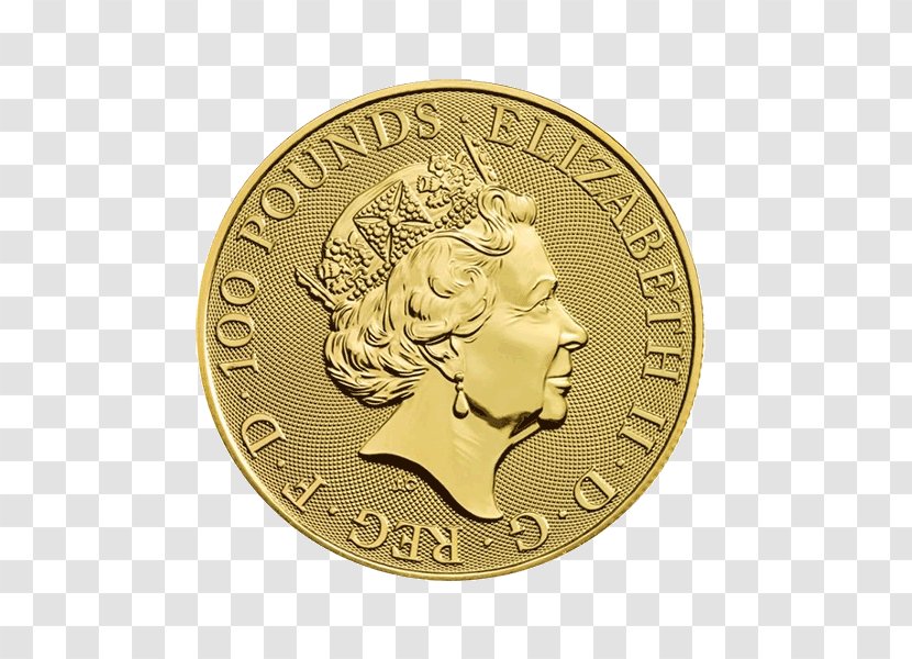 The Queen's Beasts United Kingdom Bullion Coin Gold Transparent PNG