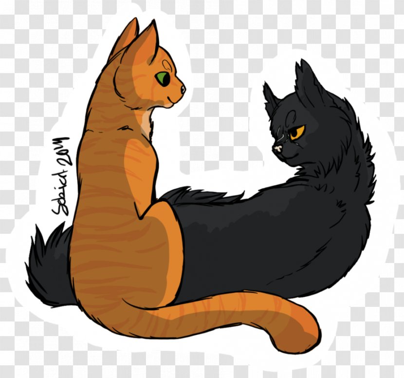 Whiskers Cat DeviantArt Paw - Black - Can I Help You Transparent PNG