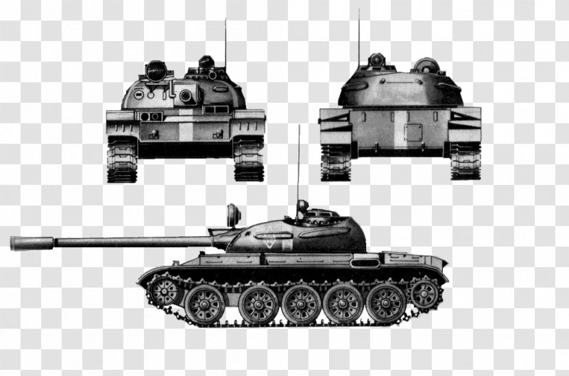 Churchill Tank T-54/T-55 Gun Turret 139工程 Transparent PNG