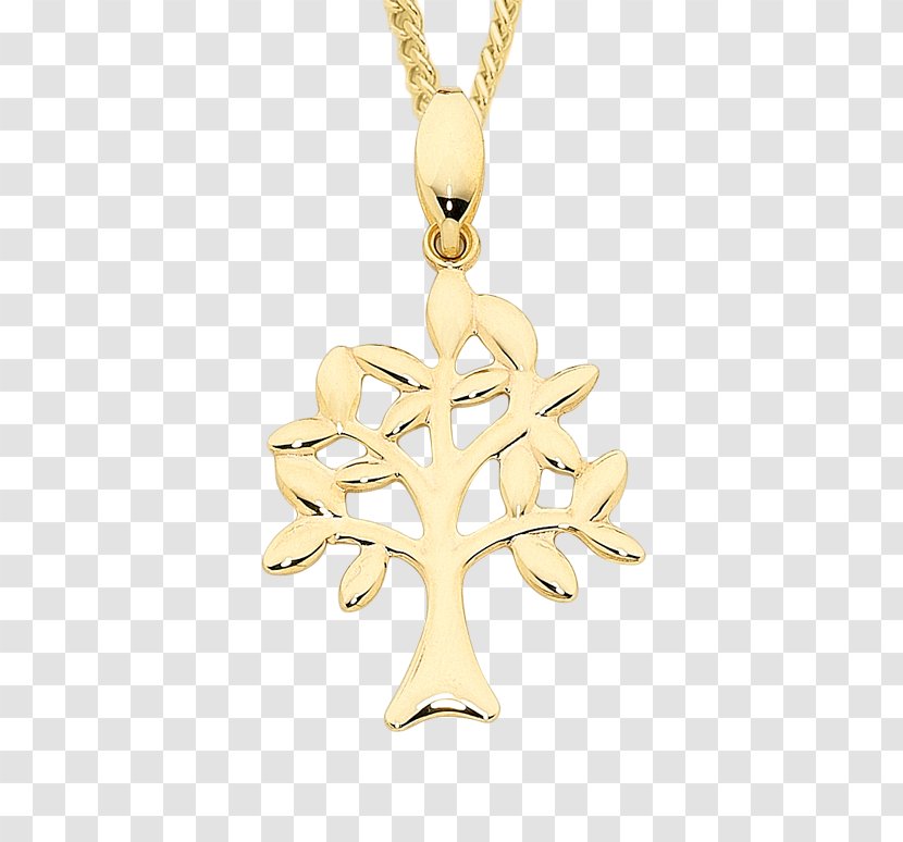 Locket Gold Necklace Symbol Jewellery - Fashion Accessory - Tree Of Life Transparent PNG