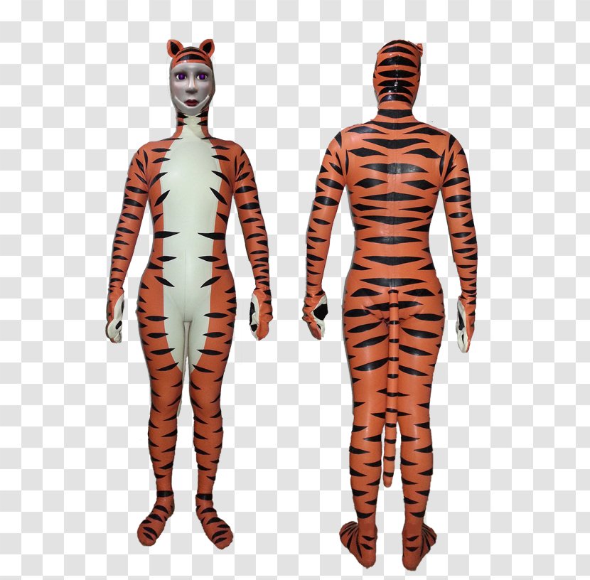 Tiger Costume Homo Sapiens - Joint Transparent PNG