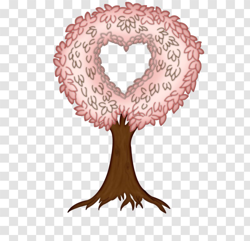 Christmas Tree Heart Clip Art Transparent PNG