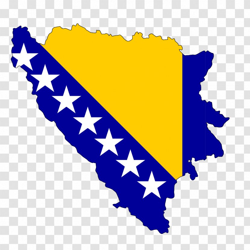 Flag Of Bosnia And Herzegovina Mostar Map Bosnian - Austria - France Transparent PNG