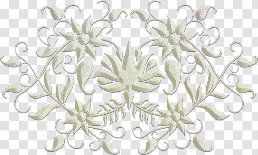 Pattern Symmetry Floral Design Line Product - Ornament - Curlers Transparent PNG