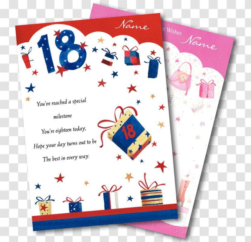 Greeting & Note Cards Paper Birthday Party Font - Text Transparent PNG