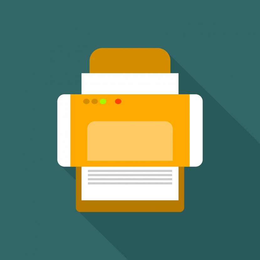 Printer Document - Printerfriendly Transparent PNG