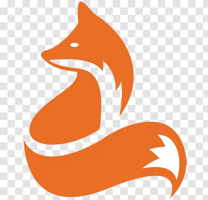 Fox Logo Graphic Design Art - Tail Transparent PNG