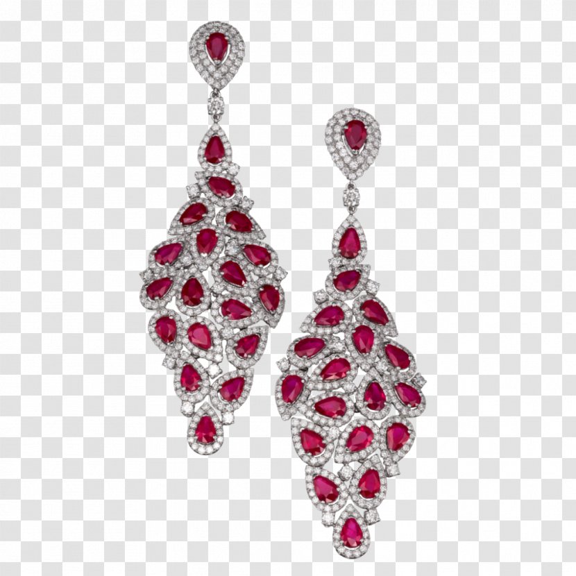 Ruby Earring Jewellery Gemstone Diamond - Tourmaline - FRIENDSHIP BRACELET Transparent PNG