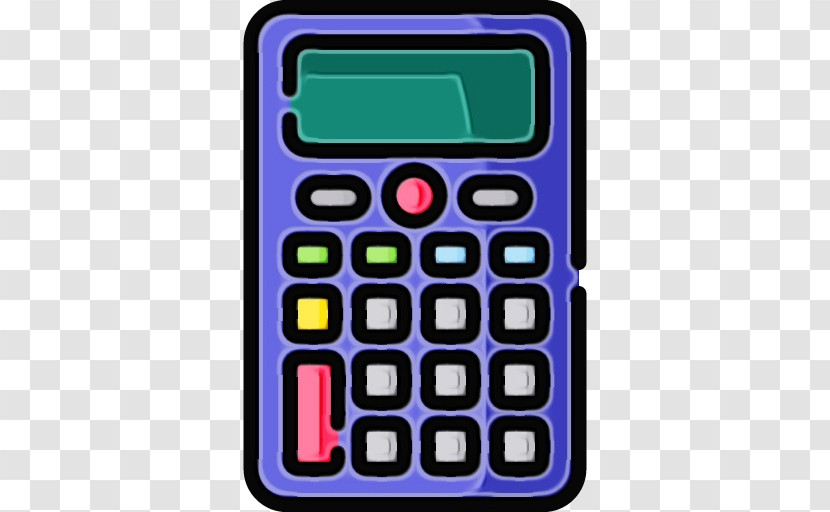 Calculator Office Equipment Technology Gadget Transparent PNG