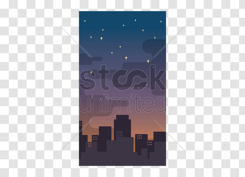 Stock Photography Square Meter - Urban Night Sky Transparent PNG