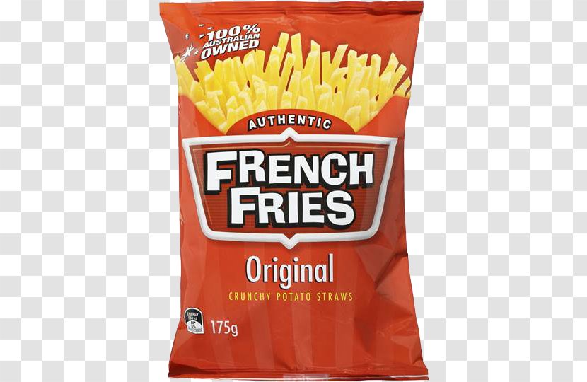 Potato Chip French Fries Cuisine Vegetarian Frying - Flavor - Frozen Nutrition Label Transparent PNG