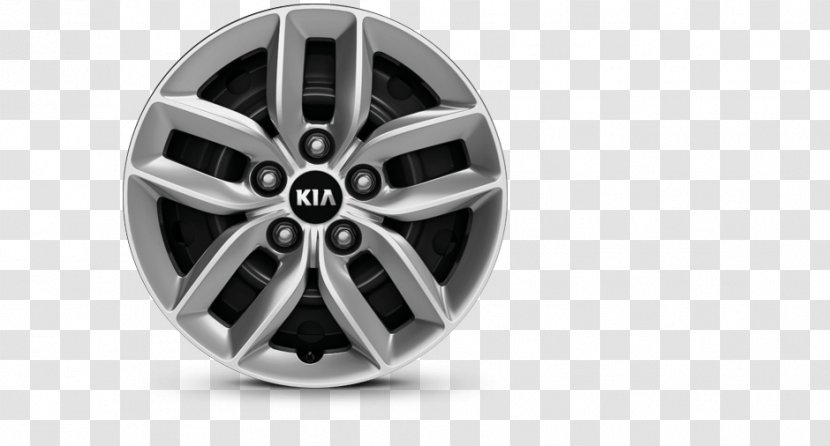 Alloy Wheel Spoke Hubcap Tire Rim - Silver Transparent PNG