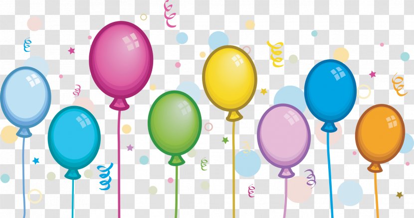 Balloon Party Birthday Carnival Clip Art - Hello Transparent PNG