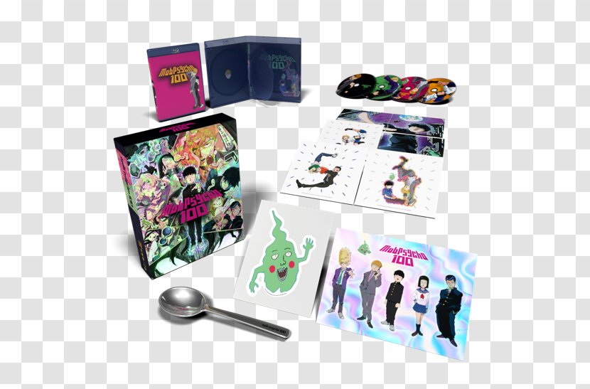 Blu-ray Disc Mob Psycho 100 Special Edition DVD Funimation - Regional Lockout - Dvd Transparent PNG