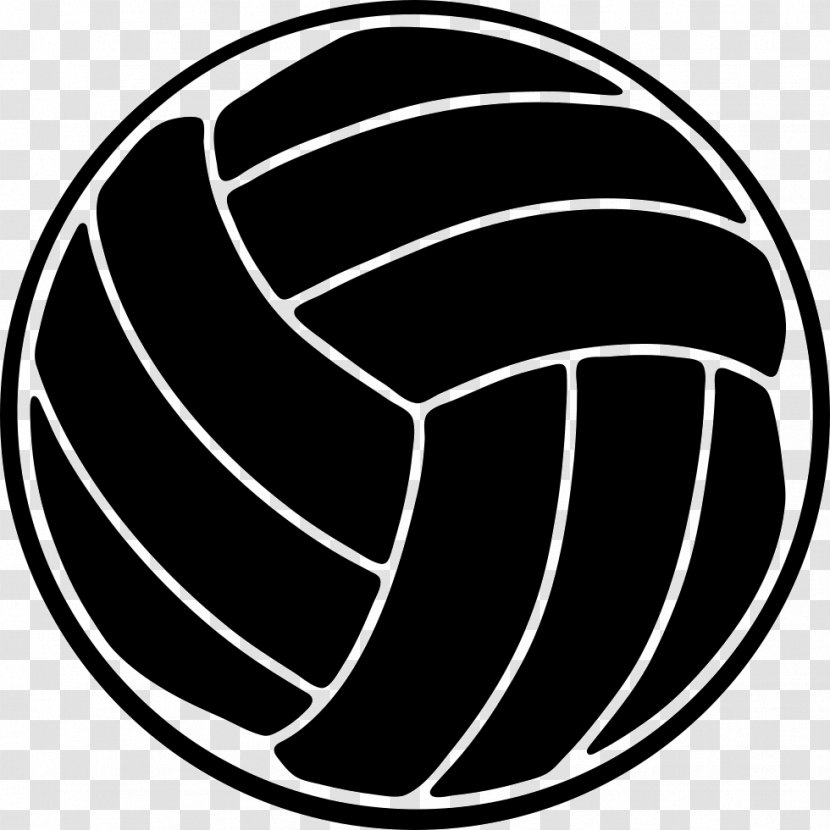 Volleyball Net Sports Baseball - Black And White Transparent PNG