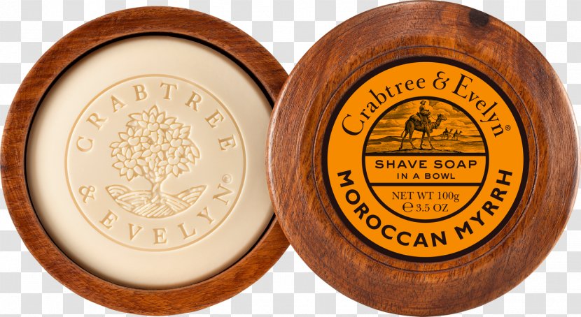 Crabtree & Evelyn Shave Soap Refill Shaving In Bowl Cream - Beard - British West Indies Bathroom Transparent PNG