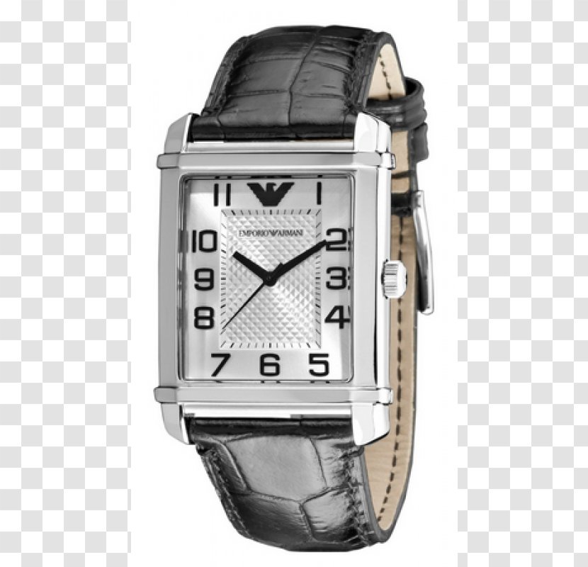 Armani Watch Strap Fashion Leather - Clock Transparent PNG