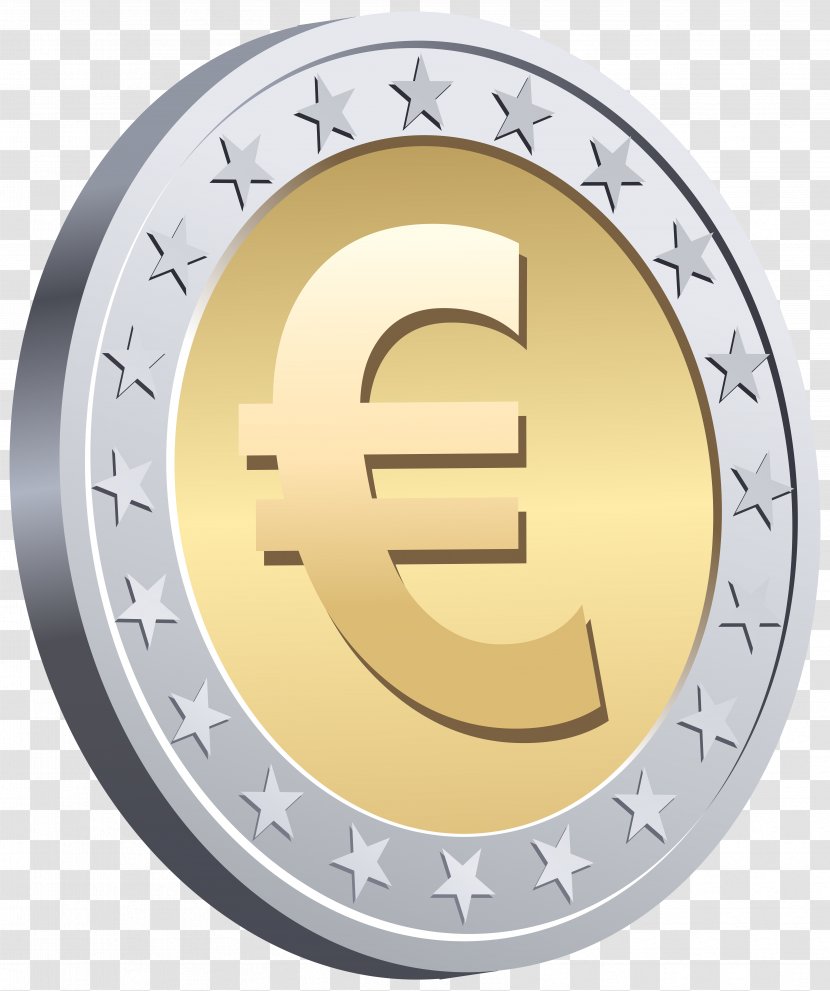 Euro Clip Art - Coin - Cent Image Transparent PNG