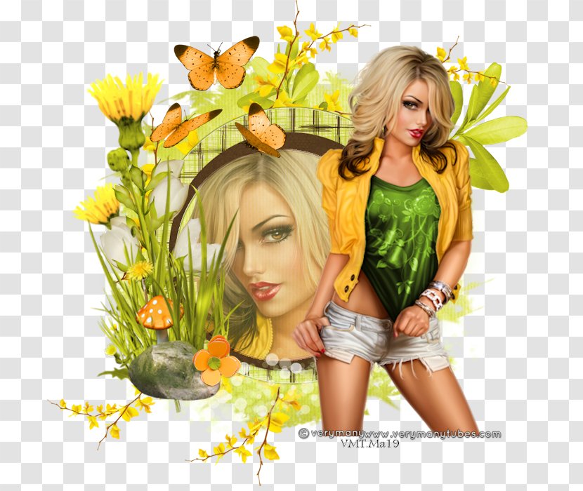 Floral Design Blond Dangerously Delicious Pies Brown Hair - Tree - New Spring Transparent PNG