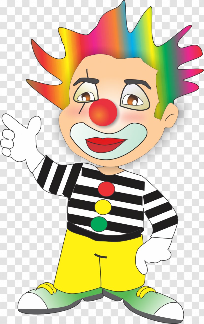 Clown Cartoon Laughter Clip Art Transparent PNG