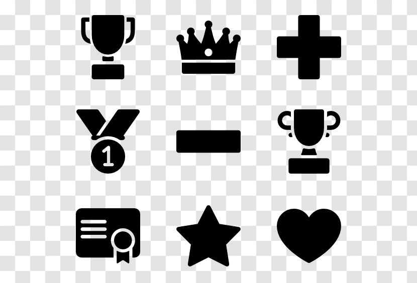 Vector Trophy - Competition - Silhouette Transparent PNG