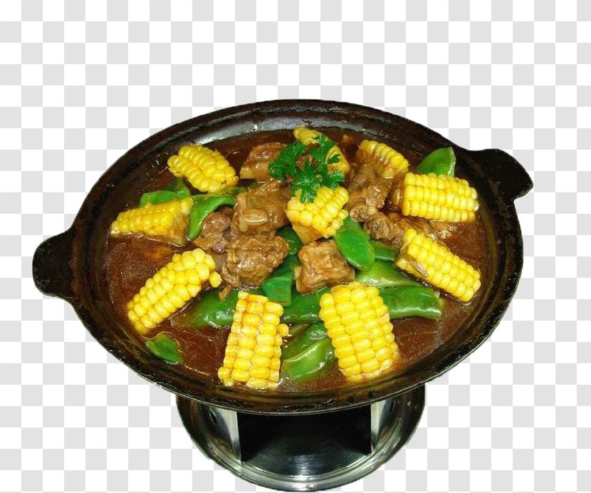 Sweet Corn Spare Ribs Waxy Soup - Stewed Transparent PNG